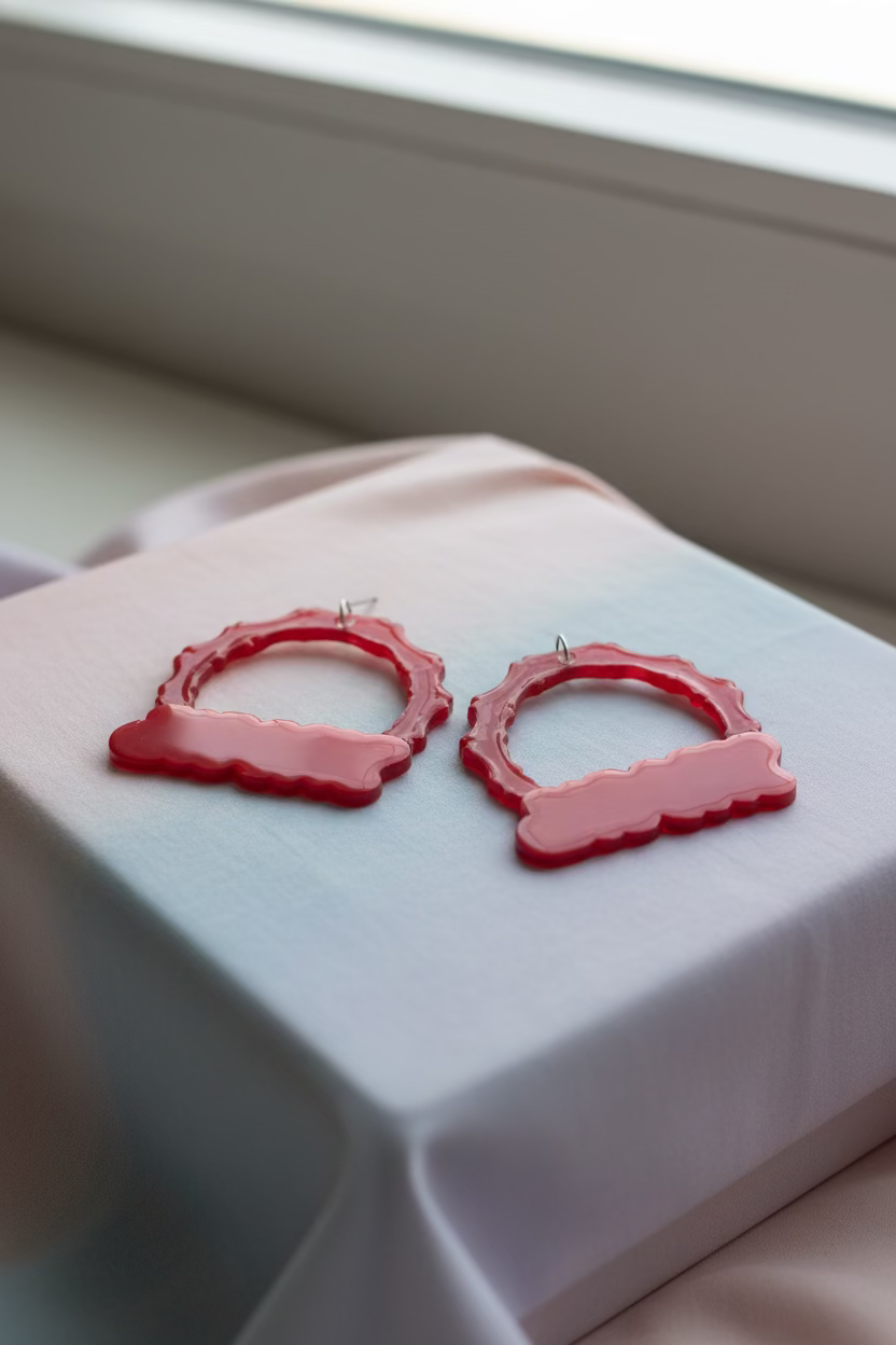 Personalized Bamboo Earrings